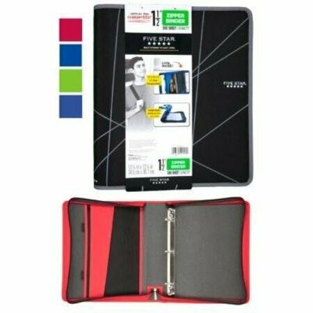 FIVE STAR BINDER;ZIP;5STAR;1.5 in. -AST 29058